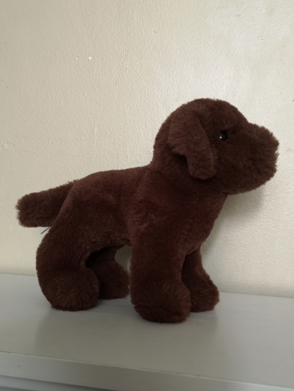 Collectible Douglas Brown Lab (?) Puppy Stuffed Animal in Excellent Condition